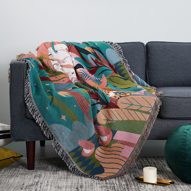 Multifunctional Throw Blanket | Sofa Blanket Set | Pembroke Lane